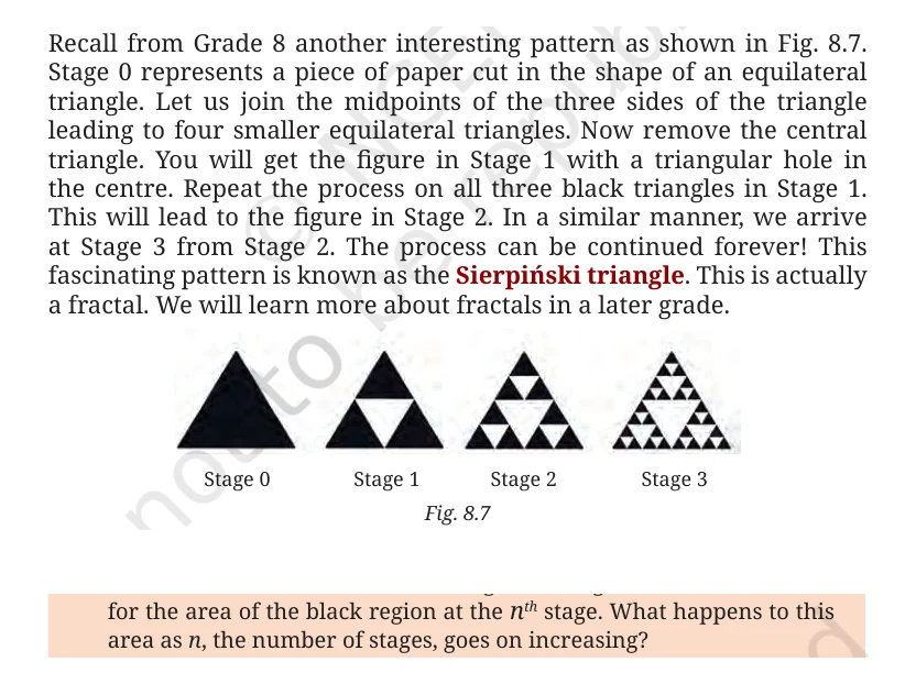 NCERT Class 9 Maths Chapter 8, solved question 68