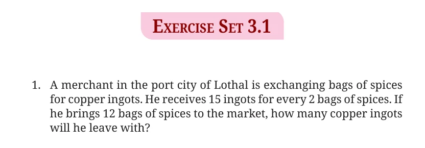 NCERT Class 9 Maths Chapter 3, solved question 1
