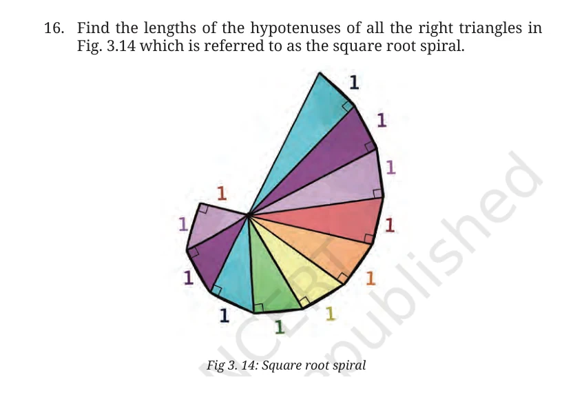 NCERT Class 9 Maths Chapter 3, solved question 101