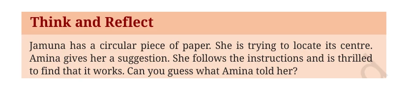 NCERT Class 9 Maths Chapter 5, solved question 1