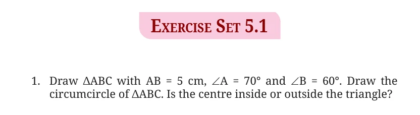 NCERT Class 9 Maths Chapter 5, solved question 10