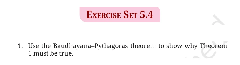 NCERT Class 9 Maths Chapter 5, solved question 21