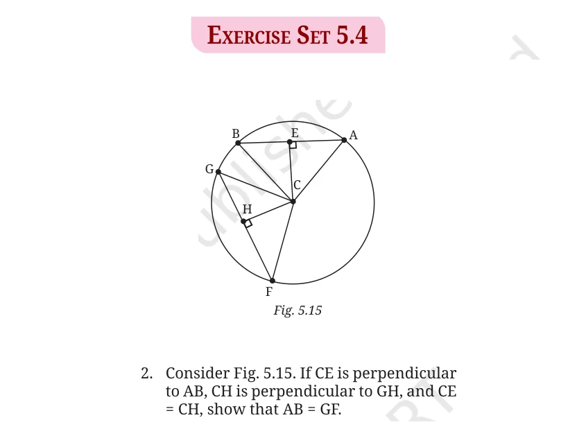 NCERT Class 9 Maths Chapter 5, solved question 22