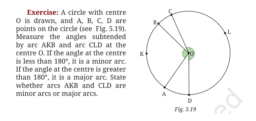 NCERT Class 9 Maths Chapter 5, solved question 27