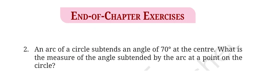 NCERT Class 9 Maths Chapter 5, solved question 35