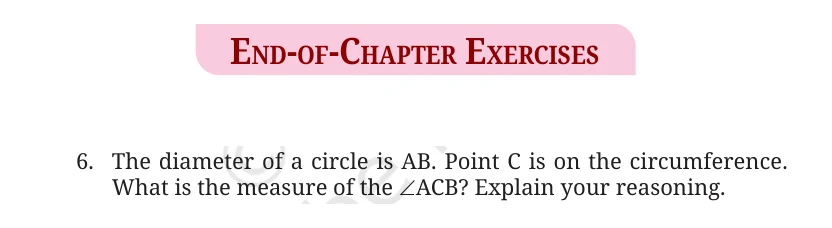 NCERT Class 9 Maths Chapter 5, solved question 39