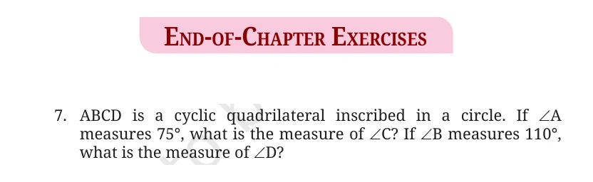 NCERT Class 9 Maths Chapter 5, solved question 40