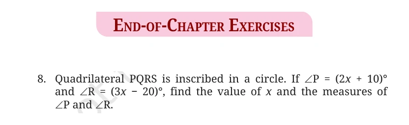 NCERT Class 9 Maths Chapter 5, solved question 41
