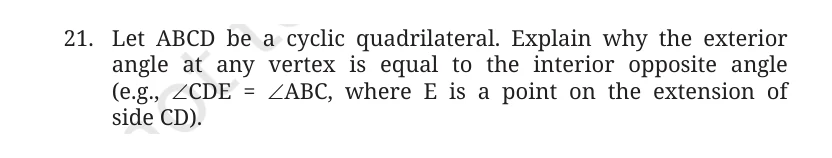 NCERT Class 9 Maths Chapter 5, solved question 54
